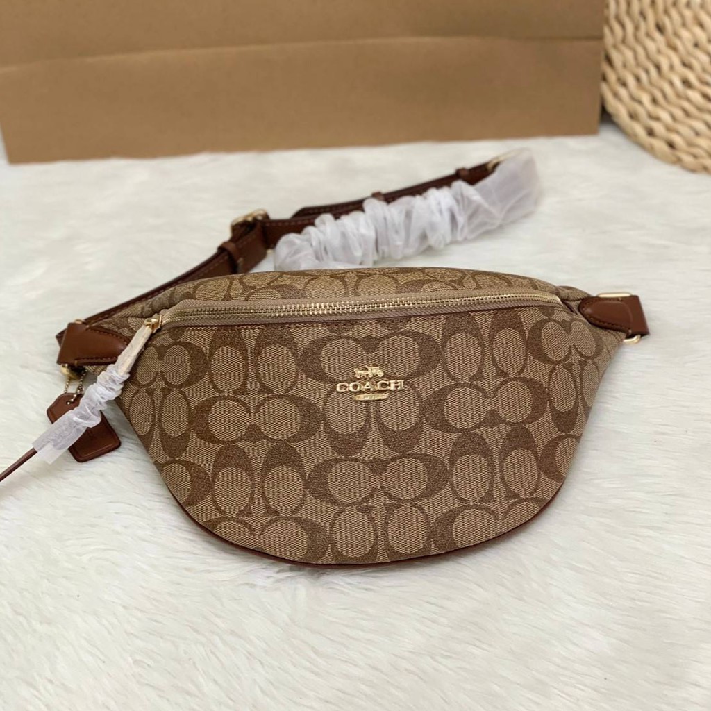 COACH BELT BAG IN SIGNATURE ((48740))