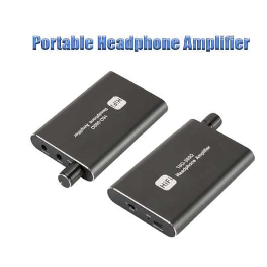 เครื่องขยายเสียงหูฟังแบบพกพา3.5มม.หูฟัง Amp HiFi เครื่องขยายเสียงหูฟังสำหรับ MP3 MP4 PC IPhone