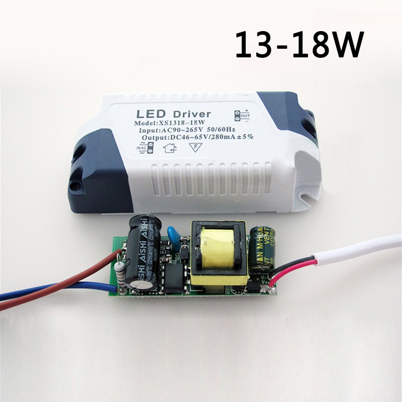 ไดร์เวอร์ พาวเวอร์ซัพพลาย LED AC 90 ~ 265V 3 ~ 24W สำหรับไฟ LED 1 ชิ้น - รูปที่ 3