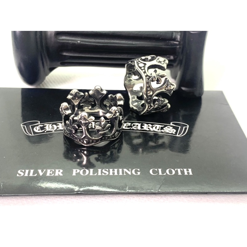 [ Titan ] แหวน Chrome HearT Queen Silver