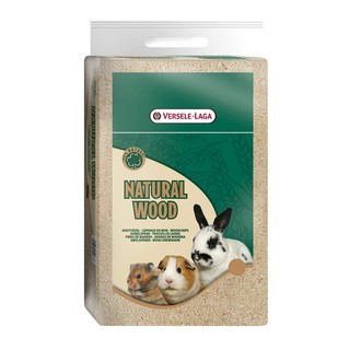 ขี้เลื่อยรองกรง กระต่าย หนูแฮมเตอร์ หนูแกสบี้ และสัตว์เล็ก 4 กก. (1 ห่อ) Versele Laga Natural Wood - Woodchips 4kg