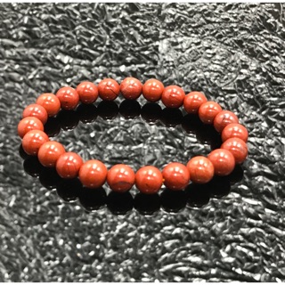 หินเรดแจสเปอร์ (Red jasper) ขนาด 8 mm