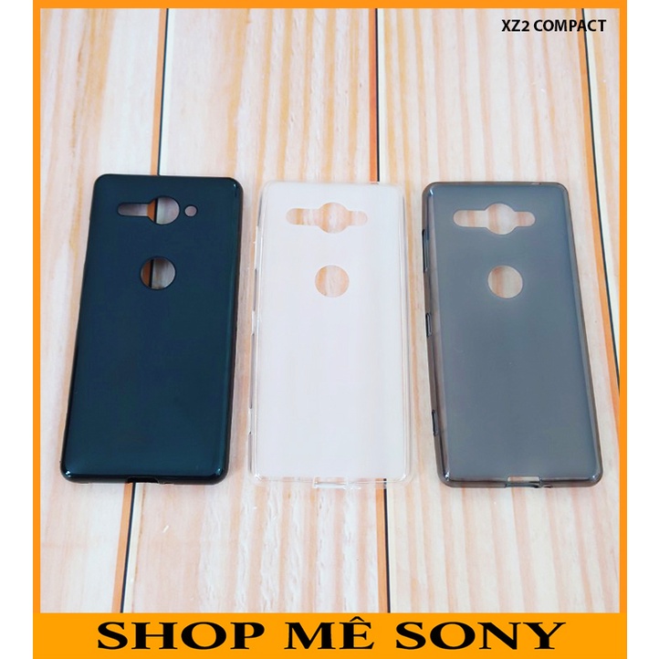 Xperia XZ1 Compact - XZ2 Compact - เคสเคลือบกันลื่นป้องกันลายนิ้วมือ