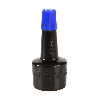 หมึกเติมแท่นประทับ 28 ซีซี. สีน้ำเงิน ตราม้า/Stamp Pad Refill Ink 28 cc. Blue Horse