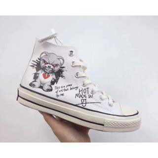 Converse Chuck 70 High Top Gloomy Bear White