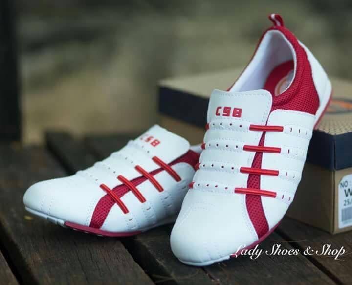 CSB รองเท้าผ้าใบผู้หญิง ทรงสปอร์ต ยี่ห้อCSB รุ่น-T2161