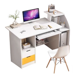 Modern desk โต๊ะคอมพิวเตอร์ สำหรับทำงานอ่านหนังสือหรือใช้กับสำนักงาน