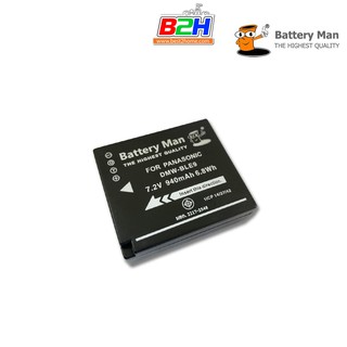 Battery Man แบตเตอรี่ กล้อง Panasonic BLE9PP รับประกัน 1ปี