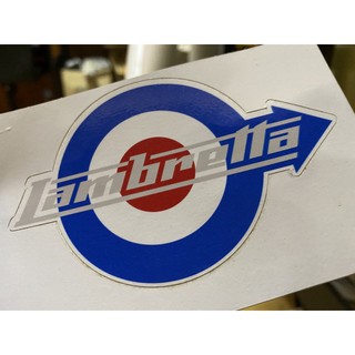 สติ๊กเกอร์โลโก้Lambretta