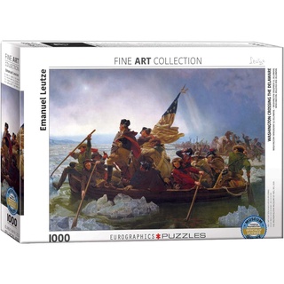 จิ๊กซอว์ Eurographics - Emanuel Leutze - Washington Crossing the Delaware 1000 piece (ของแท้ มีสินค้าพร้อมส่ง)