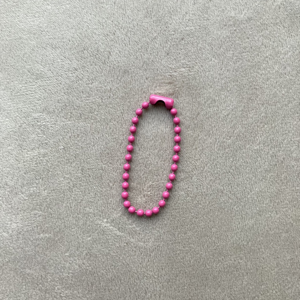 พร้อมส่ง✅ โซ่ไข่ปลา เกรดA สีพาสเทล ยาว 10 cm 15สีสดใส เลือกสีได้ งานDIY Handmade ทำพวงกุญแจ พวงกุญแจโซ่ไข่ปลา สีหวาน - รูปที่ 2