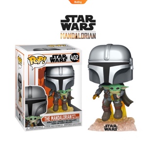 Funko Pop! Star Wars The Mandalorian with The Child 402 Vinyl Model Doll Action Figure Toy Collectible for Kid Birthday Gift | Bolive |