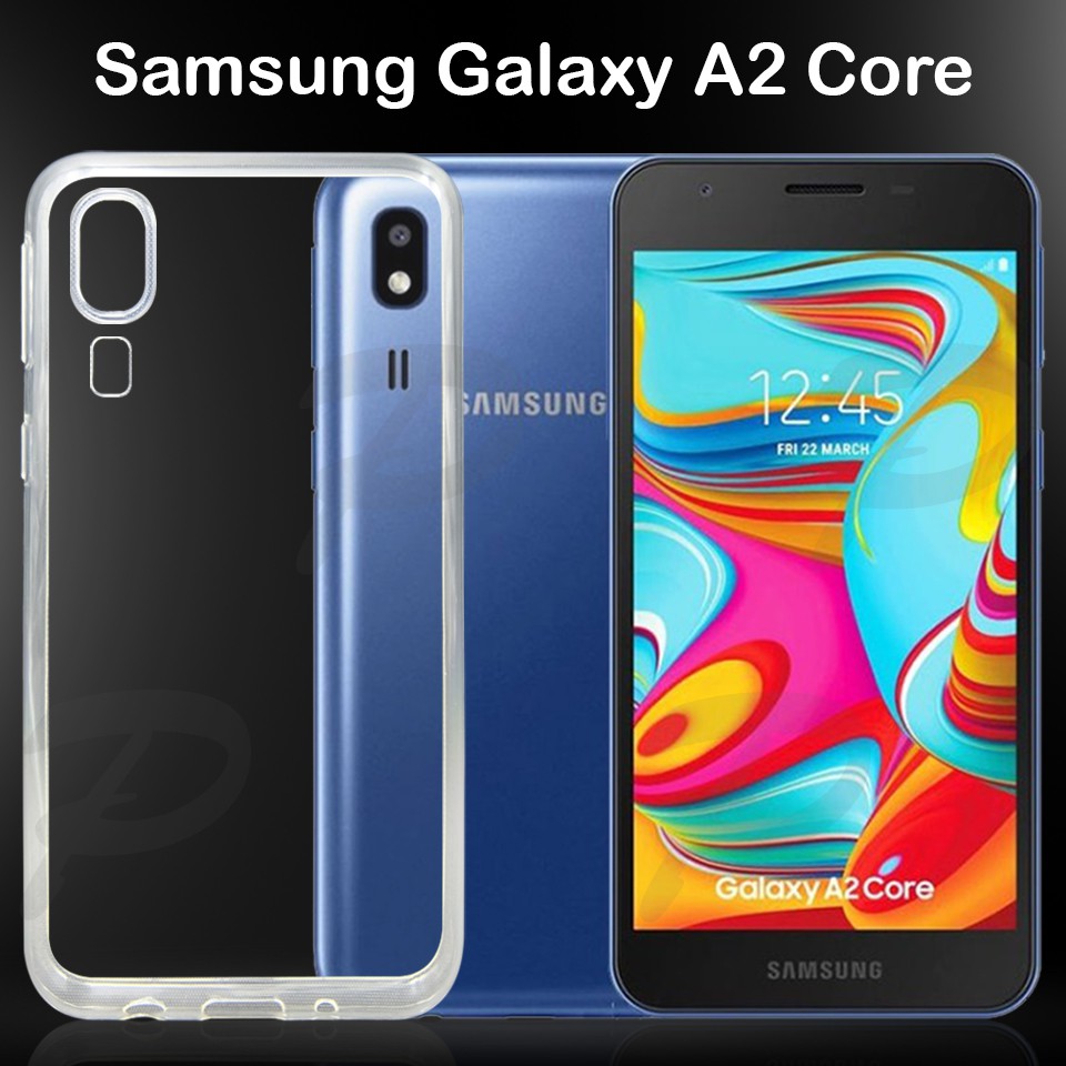 เคสสีใส  กันกระแทก ซัมซุง เอ2 คอร์ แบบหลังนิ่ม Tpu Soft Case For Samsung Galaxy A2 Core (5.0")