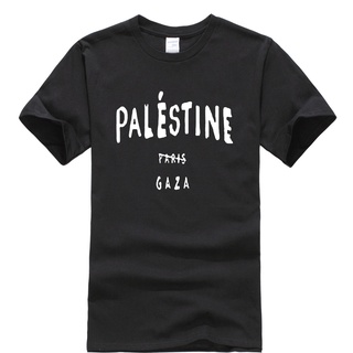 [S-5XL] เสื้อยืด พิมพ์ลายปาเลสไตน์ Paris Gaza แนวตลก สไตล์ฮิปฮอป แฟชั่นฤดูร้อน สําหรับผู้ชาย 2022