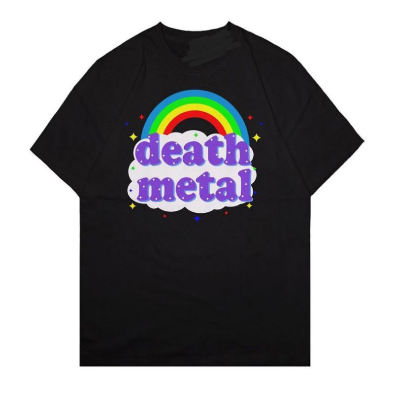 Death METAL Rainbow - เสื้อยืด TS