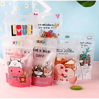 [15*23cm] ถุงซิปตั้งได้ แพคละ 50 ใบ