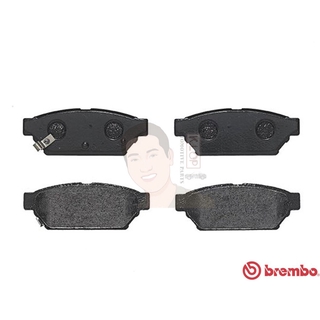 P54 016B ผ้าเบรก R (แท้ BREMBO รุ่น Black) MITSUBISHI แลนเซอร์ ท้ายเบนซ์ Lancer CK 1.8 INVECS ปี1996-2002