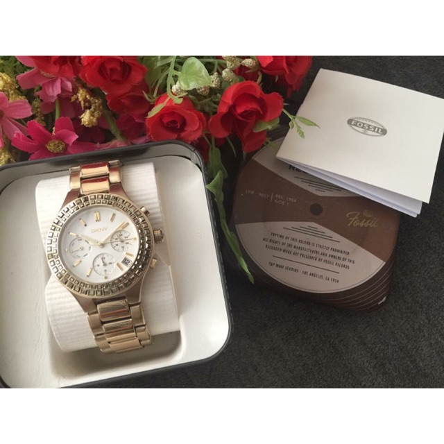 นาฬิกาDKNYสายสแตนเลส