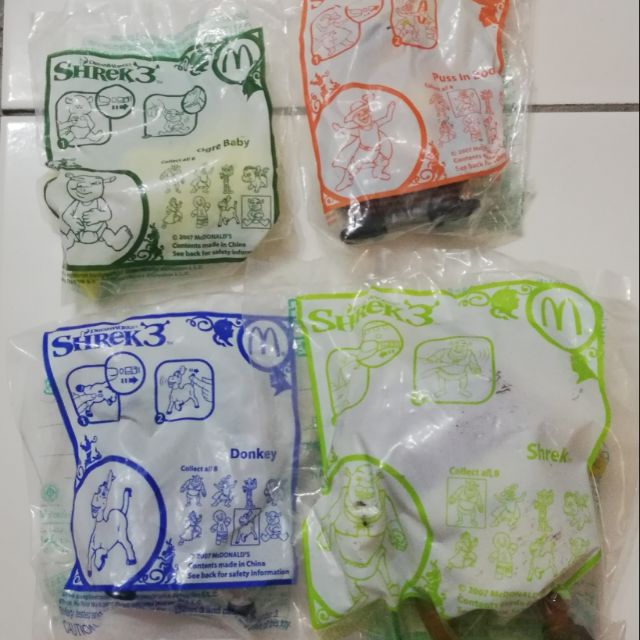 (L11) McDonalds Happy Meal Toy 2007 Shrek 3 Happy Meal