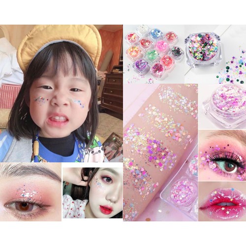 Glitter Eye Makeup เจลแต่งหน้า Wing วิ๊บวั๊บ เจลแต่งหน้าแฟนซี​ทาตา