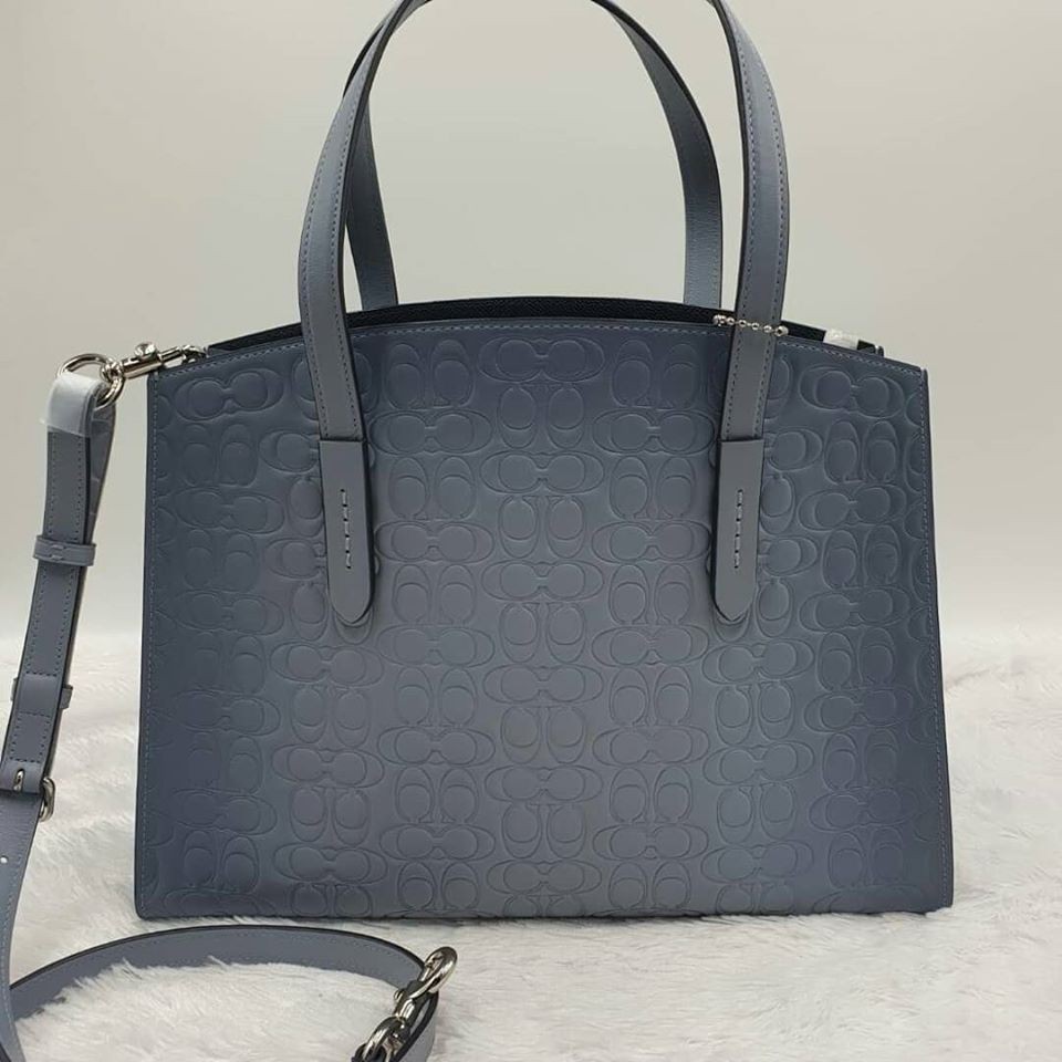 COACH CHARLIE CARRYALL IN SIGNATURE LEATHER