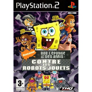 Nickelodeon SpongeBob and Friends: Attack of the Toybots แผ่นเกมส์ ps2