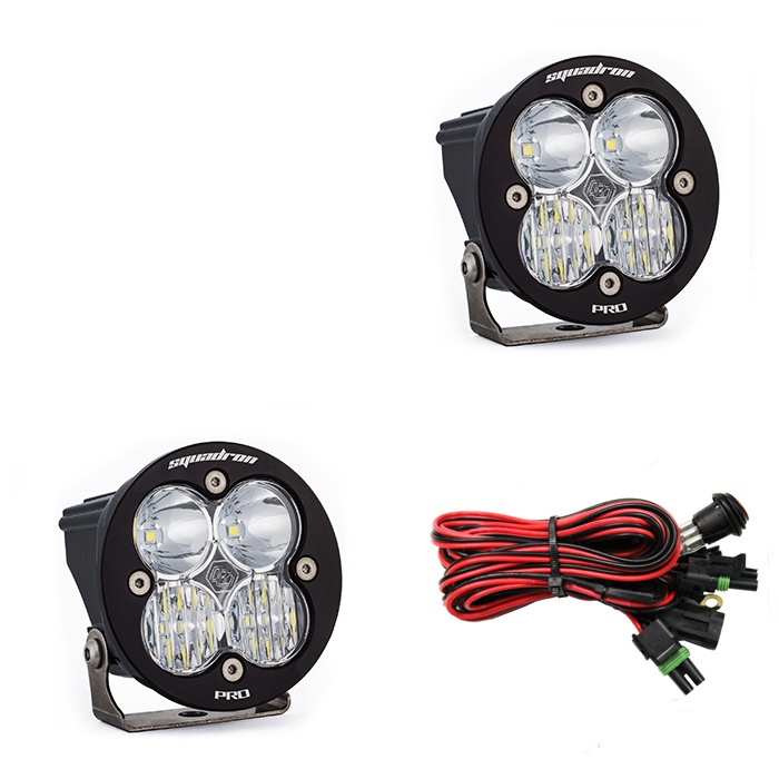 ไฟติดรถยนต์หน้ากลม Baja Designs Squadron-R Pro, Pair Driving/ Combo LED