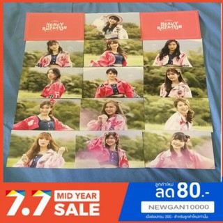 🍏🍊(พร้อมส่ง)BNK48 Postcard single 9 Heavy Rotation ขนาด 4×6 ( มีชำระเงินปลายทาง)🍏