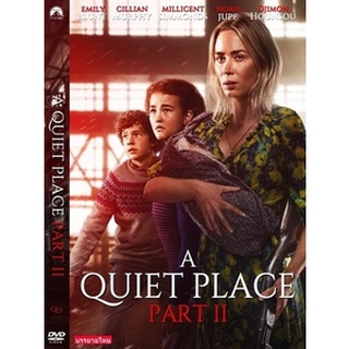 DVD หนังมาสเตอร์ A Quiet Place Part II ดินแดนไร้เสียง ภาค 2 (เสียงไทย/อังกฤษ-บรรยายไทย) ของพร้อมส่ง