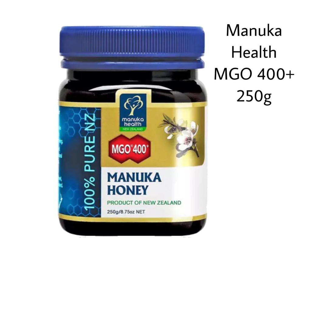 Manuka Health น้ำผึ้งมานูก้า Manuka Honey MGO400+ ขนาด250 กรัม ของแท้ อย.ไทย นำเข้าจากนิวซีแลนด์