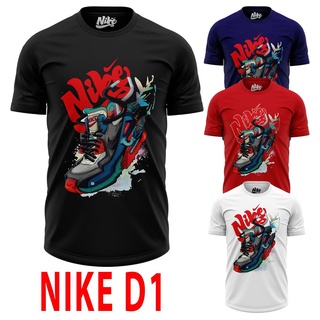 คอตต้อนคอกลมเสื้อยืด ผ้าฝ้าย พิมพ์ลาย NIKE D1 AlR MAX BARU DEWASA พร้อมส่งS-5XL