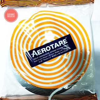 👍🏻Aerotape เทปพันท่อแอร์ เทปหุ้มท่อแอร์ เทปโฟมกันกระแทก แผ่นกาวในตัว