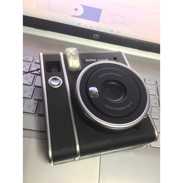[ใส่โค้ด MEOW200 รับส่วนลด 200 บาท] #fuji instax mini 40 มือสอง กล้องโพลาลอย