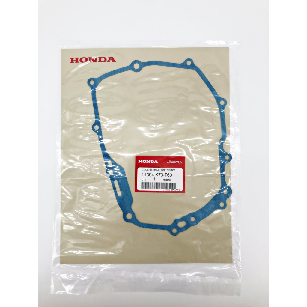 ประเก็นฝาครัช/ประเก็นฝาครอบเครื่องยนต์ด้านขวา เวฟ125i(LED) / MSX125SF แท้ศูนย์ฮอนด้า (ราคา/1ชิ้น) 11