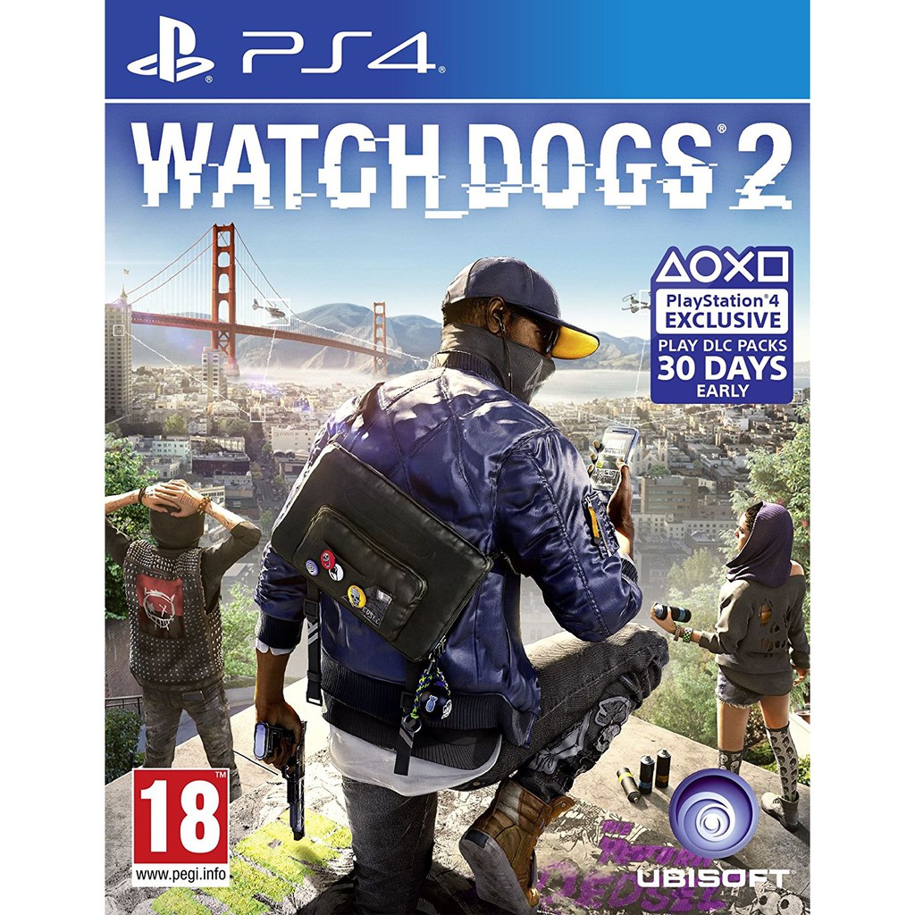 PS4 มือสอง : WATCH DOGS 2