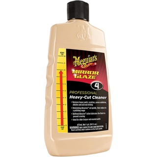 Meguiars Mirror Glaze No.4 Professional Heavy-Cut Cleaner 16 oz