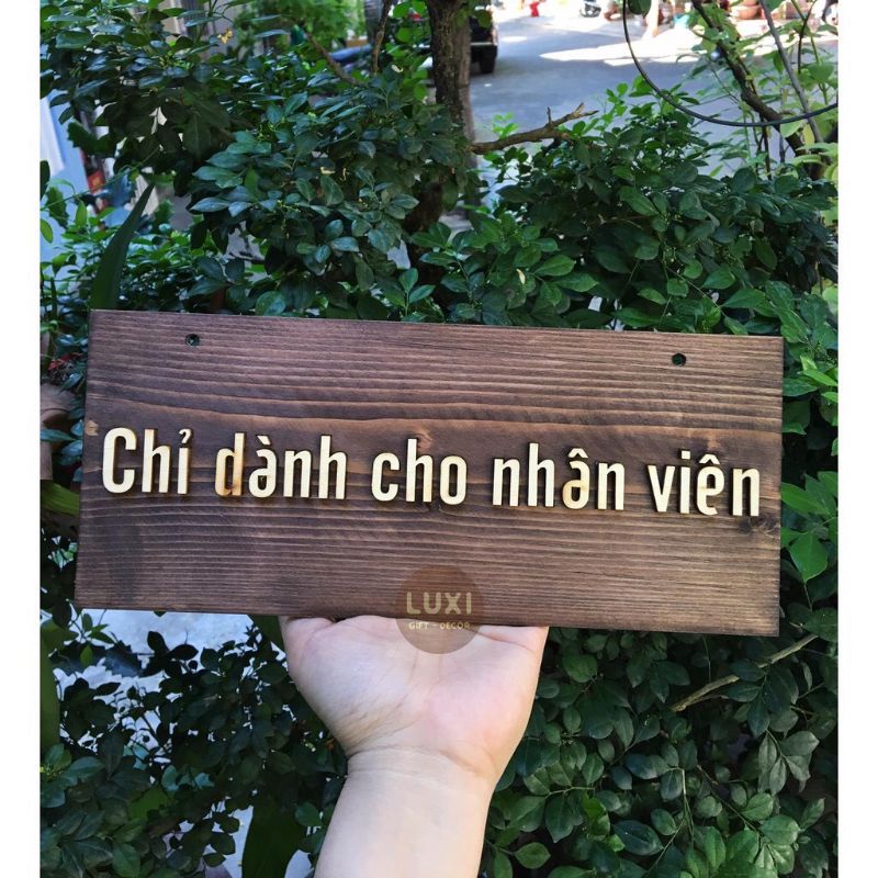 HCM HCM HCM| STAFF เท่านั้นกระดานไม้ VIETAMES - เฉพาะพนักงาน LUXI DECOR HCM