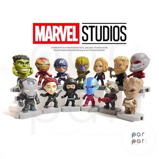 โมเดลอเวนเจอร์ ฮีโร่มาร์เวล (Marvel Avengers)-ฐานนเทา-McDonald’s Marvel Avengers Endgame Figures Happy Meal Toys 2019