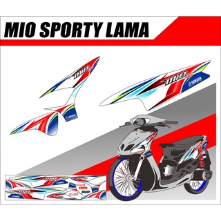 สติกเกอร์ติดตกแต่งรถยนต์ YAMAHA MIO SPORTY Old PART 1