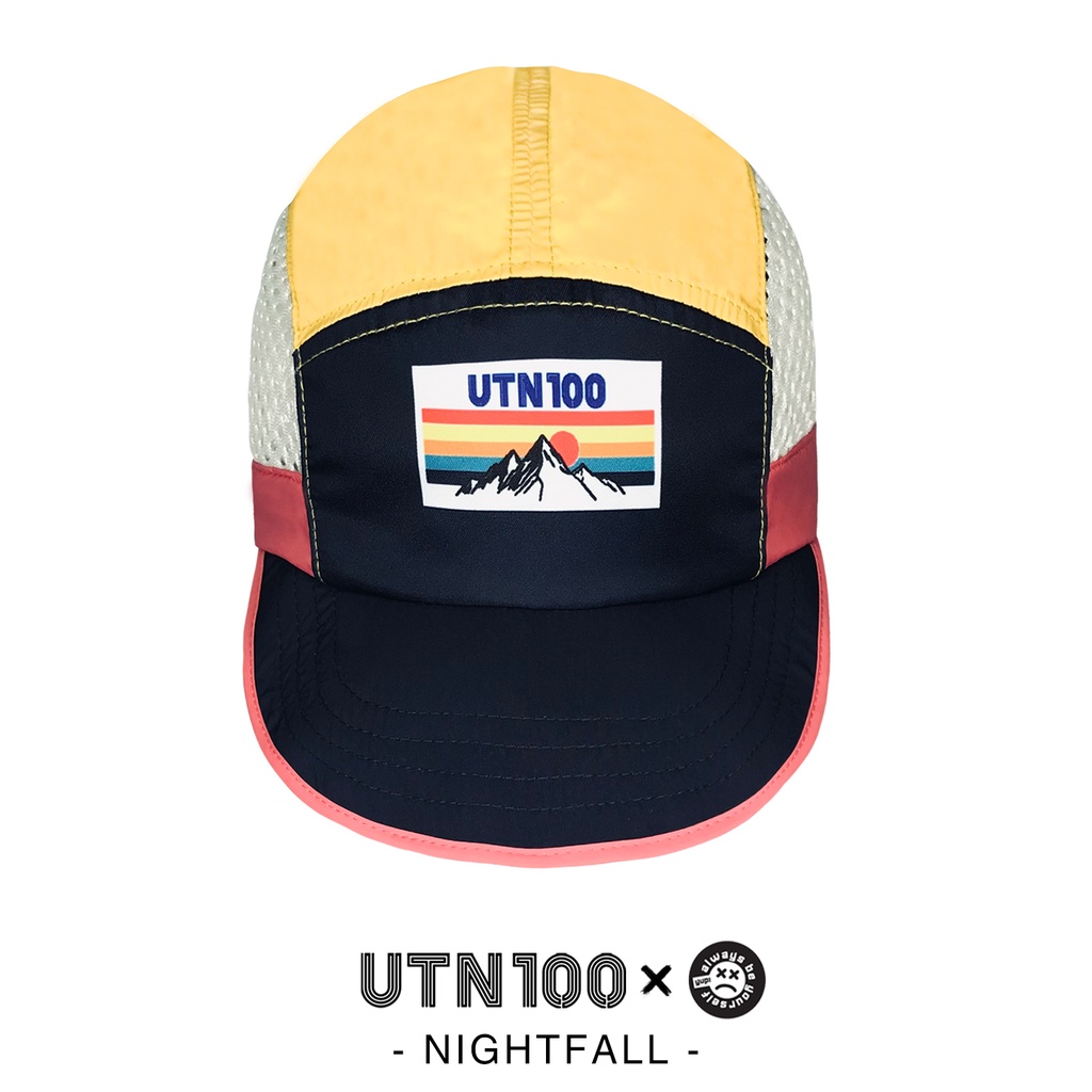 YUP x UTN100 NIGHTFALL - หมวกวิ่ง หมวกตาข่าย