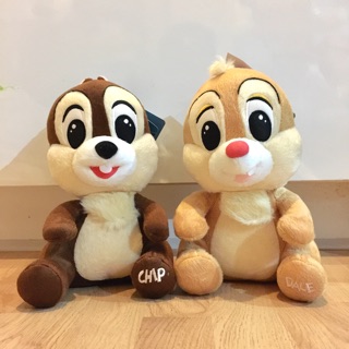 ตุ๊กตากระรอกชิป-เดล Chip-Dale 10นิ้ว ลิขสิทธิ์แท้ ป้ายห้อย