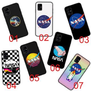 เคสโทรศัพท์มือถือแบบนิ่ม ลายดาราศาสตร์ NASA สีดํา สําหรับ Samsung Galaxy S22 FE S21 Ultra Plus