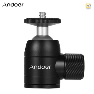 Andoer ขาตั้งกล้อง หัวบอล หมุนได้ 360 องศา สําหรับกล้อง DSLR ไม้เซลฟี่