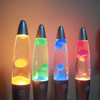 โคมไฟลาวา LAVA LAMP ิตั้งโต๊ะข้างเตียงแทนโคมไฟ สวยงามมองเพลิน มีสไตส์