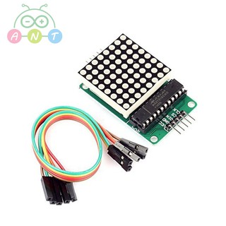 พร้อมส่ง-Color Red Display module MAX7219 dot matrix module control module MCU module