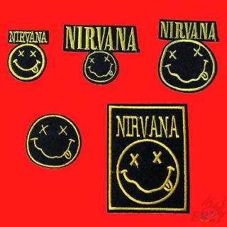 ☸ Super Star：NIRVANA - Fashion Punk Rock Band Patch ☸ 1Pc Super Star Diy Sew on Iron on Badges Patches