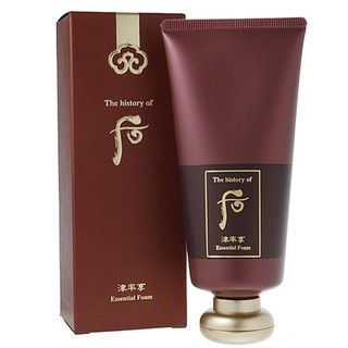 The History of Whoo Essential Cleansing Foam 180ml คลีนซิ่งโฟมที่มีส่วนผสมของสมุนไพรทรงคุณค่าดูแลผิว