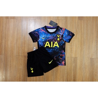 [AAA] เสื้อฟุตบอลเด็ก สเปอร์ เยือน Spurs Awey 2021/22 เกรดAAA