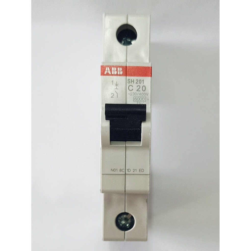 เบรกเกอร์1P 20A, ABB-AB-SH201C/1P 20A