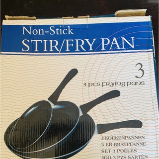 กระทะ Non stick มีด้าม 3 ขนาด